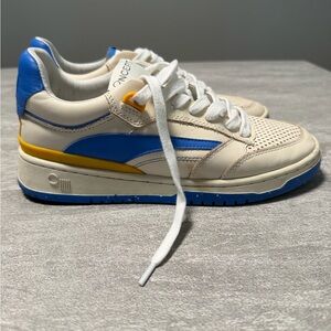 Oncept Sonic Blue Leather Preston Sneakers Size 7 Women’s